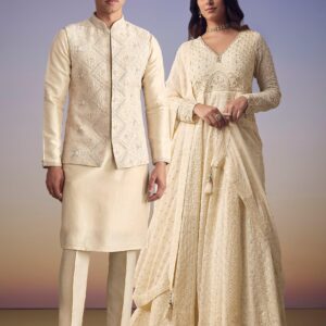 Royal Cream Ethnic Set