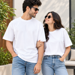 Matching White T-Shirts
